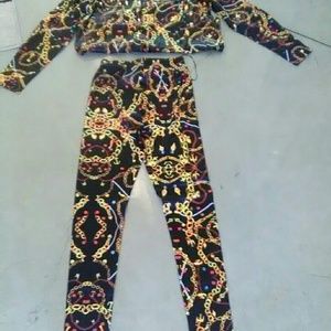 Leggings  and shirt set